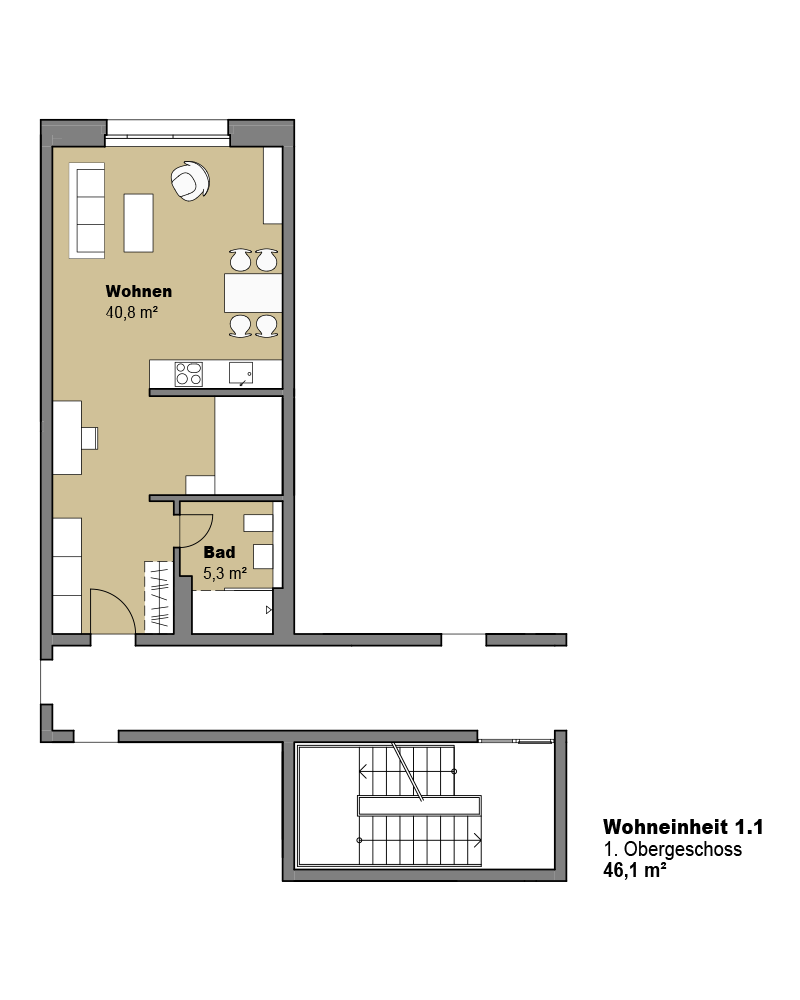 Haus 1 - WE 1.1